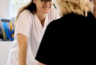 Séance de rééducation à Asnières