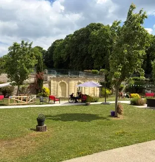 Jardin dans un de nos établissements