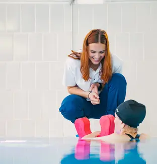 activité en piscine